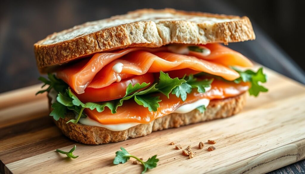 Healthy Salmon Sandwich Nutrition Healthy Salmon Sandwich Nutrition