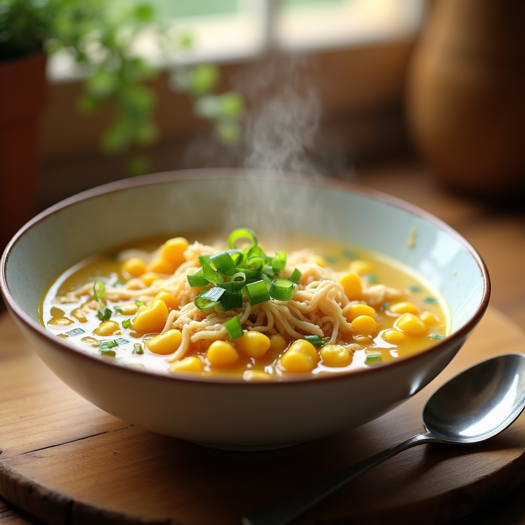 chicken corn soup recipe