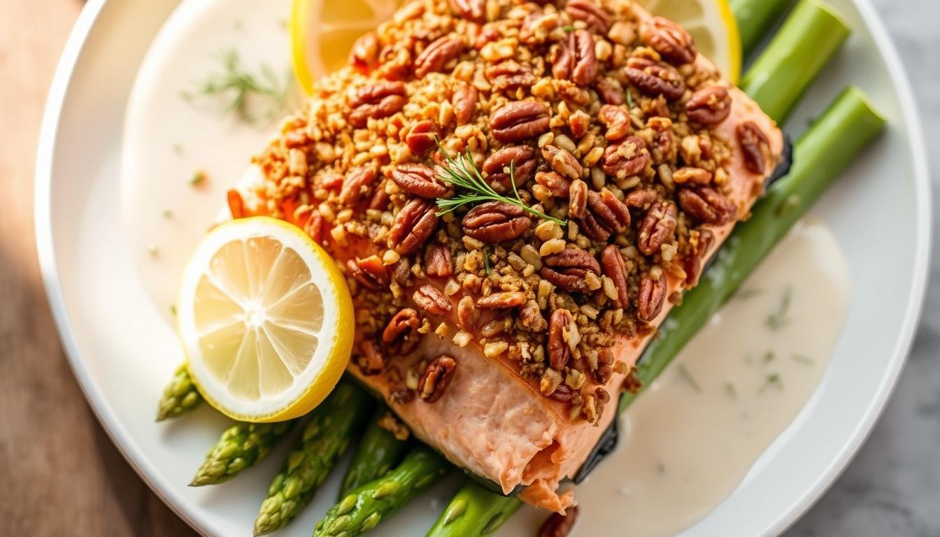 pecan crusted salmon